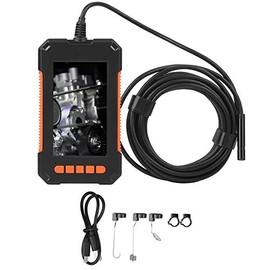 P40 Handheld Endoscope 1920 x 1080P Industrial Inspection Camera 4.3inch Color Display Screen Endoscope 8mm