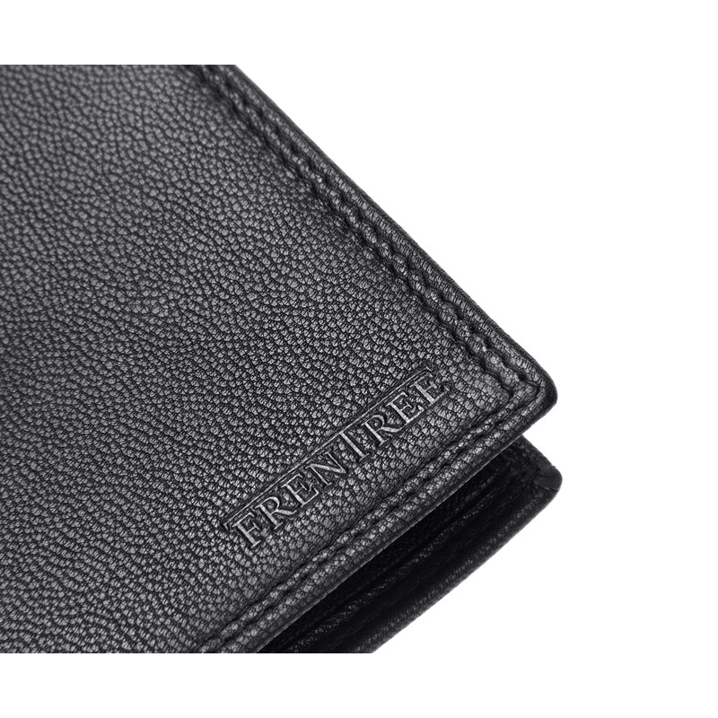 Frentree® Men's Leather Wallet with RFID Protection, 11 Card Slots,