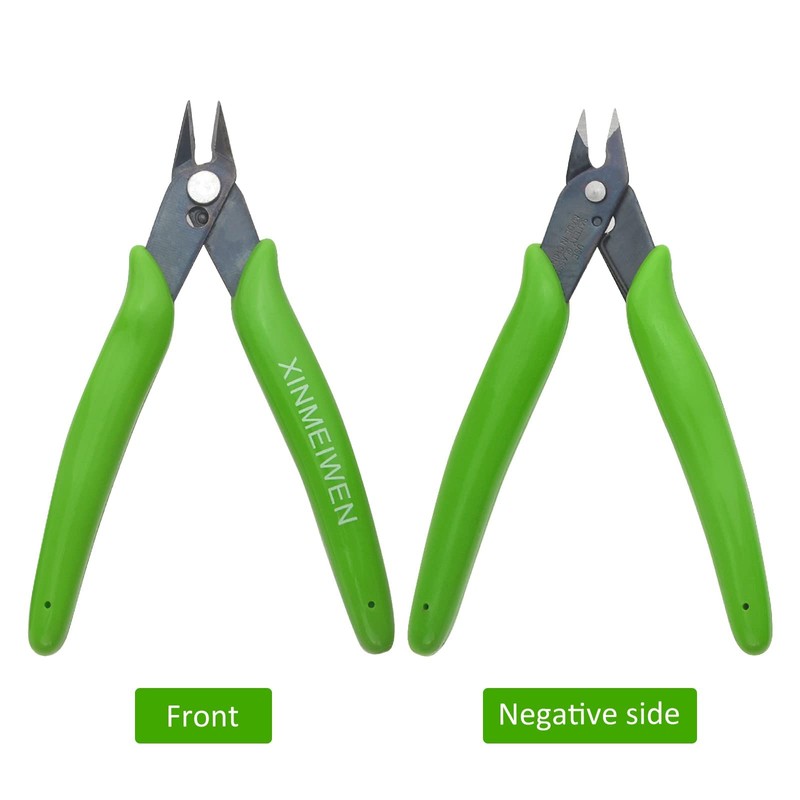 XINMEIWEN 5PCS Wire Cutters Precision Electronic Flush Cutters Mini Cutting