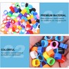 Mipcase Pigeon Leg Bands Ring,100 Pcs Bird Pigeons Leg Rings