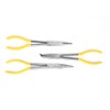 3 Pcs Mechanical Pliers 11in Long 45° 90° Bending Tip