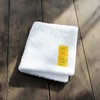 TRUE TOWEL Classic SUGOI Wash Towel, Luxury Imabari Towel (White)