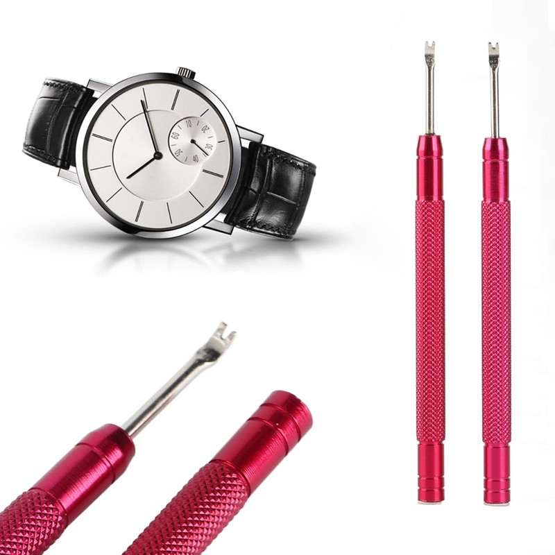 Watch Hand Removal Tool, 2 Pieces Steel Clock Minute Second