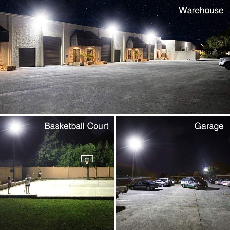 Onforu 150W LED Flood Light Outdoor,15000LM Security Lights, IP66 Waterproof