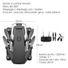 VAK - DRONE K3 HOVER ACROBACIAS 6 EJES 360 FOLDABLE