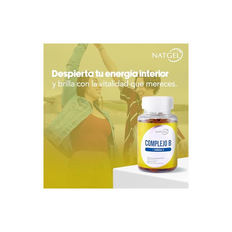 COMPLEJO B | NatGel Complejo B Completo con Omega 3