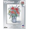 Janlynn Stamped Cross Stitch Kit, Poppies
