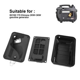 ViaGasaFamido Carburetor Air Filter Housing Replacement Part Replacement for GX160 170 Chinese 2KW~3KW Gasoline Generator