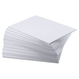 sourcing map EVA Foam Sheets White 12 Inch x 9 Inch 6mm Thickness for Crafts DIY Pack of 20