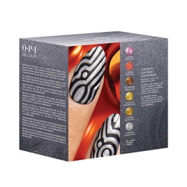 OPI GelColor, Add On Kit #2, 6 Piece Multi-Color Gel Nail Polish Set, Fall '24, Metallic Mega Mix Collection, (6 x 0.5 fl oz)