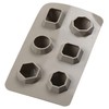 BITZ Ice Cube Tray Diamond Grey