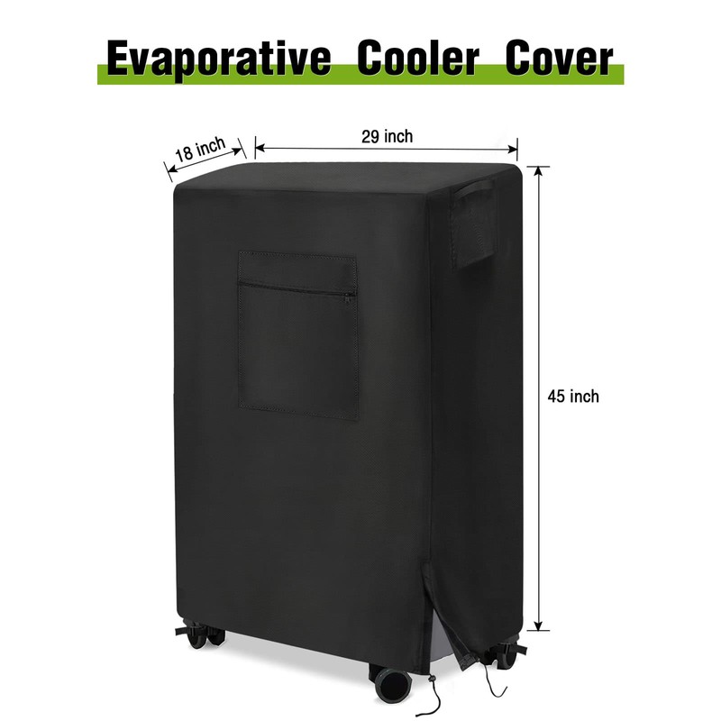 Guisong Swamp Cooler Cover for Hessaire MC61V/MC61M 5300 CFM, Heavy