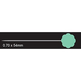 Clover Flower Head Pins Boxed, 100 Per Pack