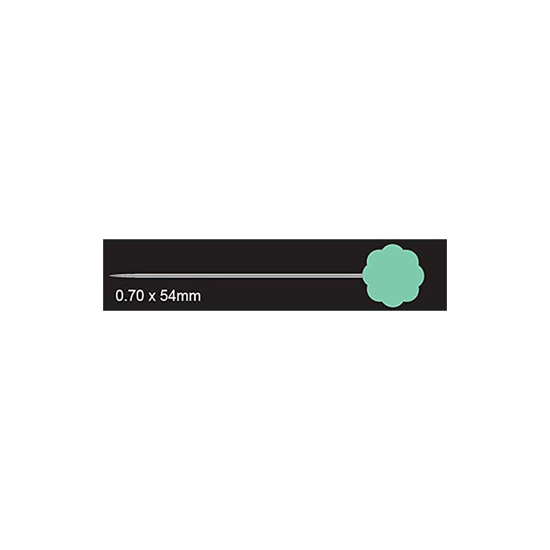 Clover Flower Head Pins Boxed, 100 Per Pack