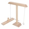 Hook and Ring Game Beautiful Wooden Interactive Desktop Toss Game