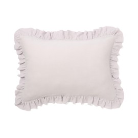 Francfranc Franc Ruffle Gauze Pillow Cover 70x50cm Light Purple Pillowcase New Life Bedding 100% Cotton