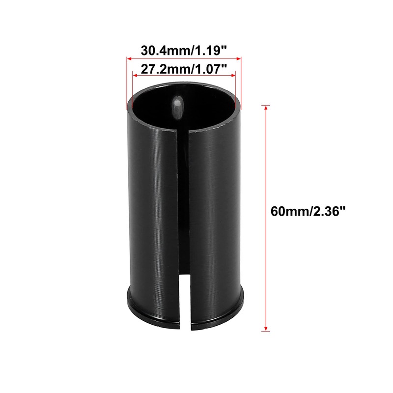 X AUTOHAUX 27.2 to 30.4mm Bicycle Bike Seat Post Tube