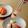 A · HOUSEWARE 5 Pairs Gold Dragon Chopsticks Set Stainless