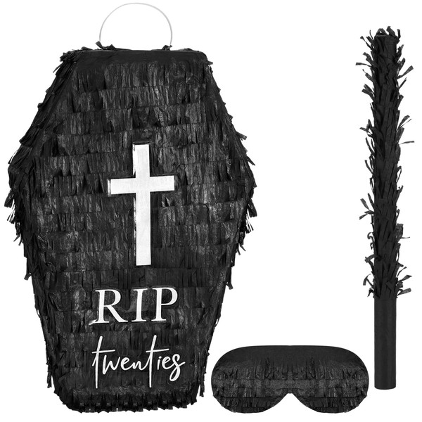 VercanMonth 30th Birthday piñatas with Stick Blindfold Death to My