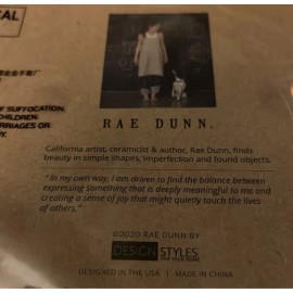 Rae Dunn Reusable Face Mask Adjustable Elastic Straps Set of 2 LOVE & SMILE