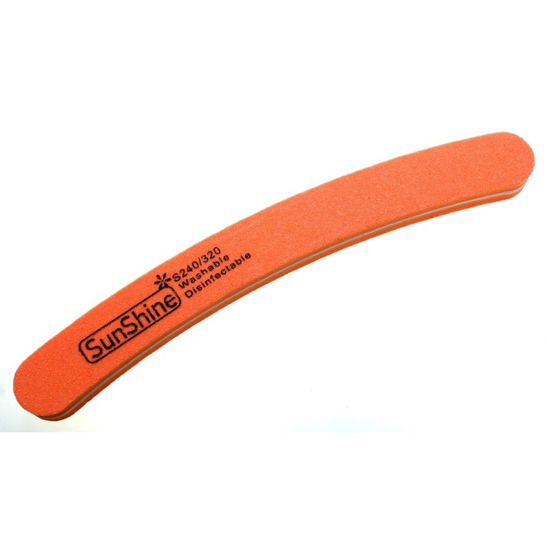 PROFICO Pack of 10 Professional Nail Buffer Buffer Curved 240/320