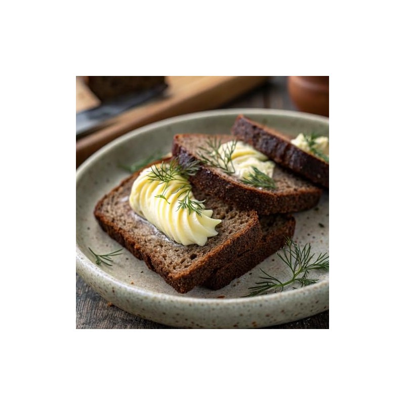 Mestemacher Whole Grain Bread (Pumpernickel, 17.6 oz, pack of 2)