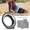 Fikaz l MM4/3 Lens Adapter Ring for Leica M Mount