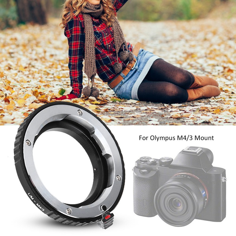 Fikaz l MM4/3 Lens Adapter Ring for Leica M Mount