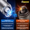 UF349 Ignition Coils & Double Iridium Spark Plugs (6-Pack) Compatible