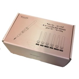 Bestope 6-IN-1 Curling Iron Professional Wand Set
