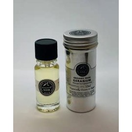 Organic Rose Geranium Essential Oil (Pelargonium graveolens) (10ml) by NHR Organic Oils