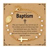 Semoya Catholic Baptism Gifts for Women Girls, Gold Virgin Mary