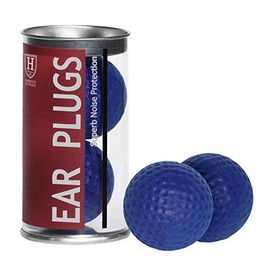 Harrison Howard EaseFit Equestrian Earplugs Horse Foam Ear Plugs Balls Pair-Champion Blue