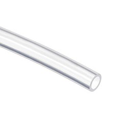 uxcell Silicone Tubing 3/16"(5mm) ID x 9/32"(7mm) OD 3.3ft(1m) Silicone Rubber Tube Air Hose Pipe for Pump Transfer Clear