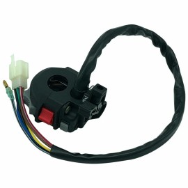 Unbranded Left Handlebar Switch Engine Start Run Off Headlight for Yamaha Kodiak 400 YFM