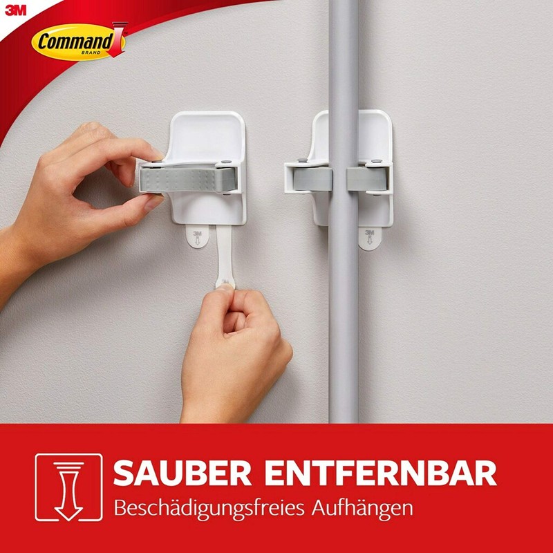 Command 17007 Broom Holder, up to 1.8 kg Load Capacity,