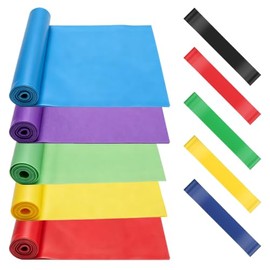 10 Piezas Banda de Resistencia para Ejercicio y Liga para Ejercicio | Bandas Elásticas para Ejercicio, Ligas Gym y Bandas Elasticas Resistencia Ideale