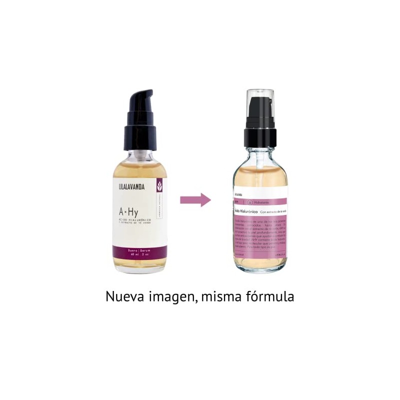 LilaLavanda – AHY Suero Facial de Ácido Hialurónico y Té