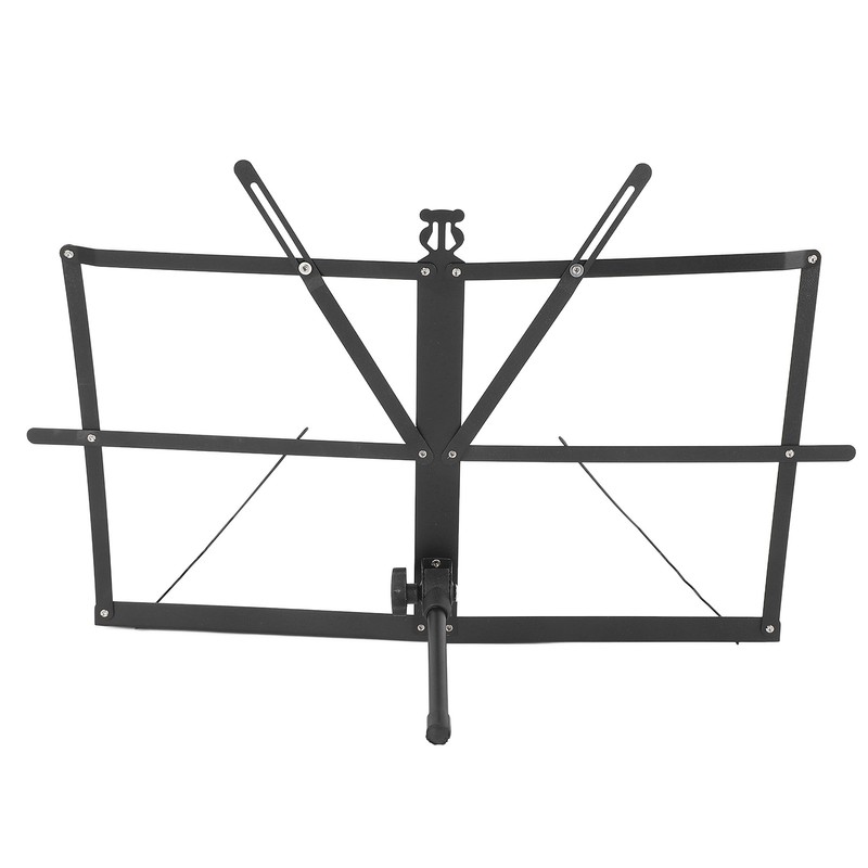 Folding Sheet Music Stand Metal Adjustable Portable Foldable Desktop Table