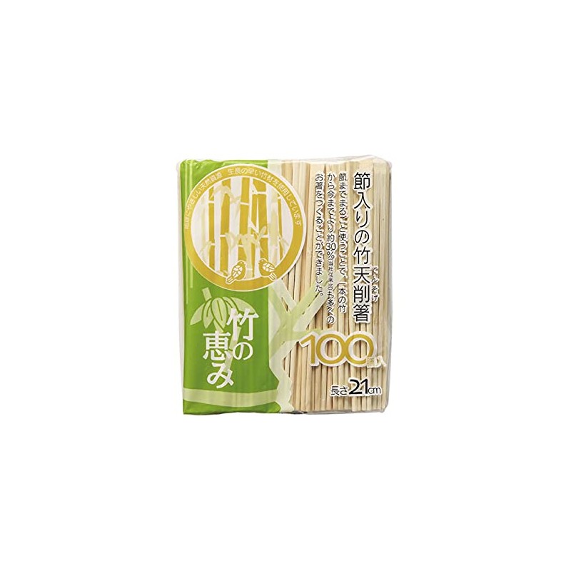 Yanagi Products P-437 Bamboo Split Chopsticks, Knotted, 8.3 inches (21