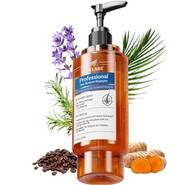 Champú de restauración de cabello de fuerza profesional para pérdida de cabello y adelgazamiento del cabello, bloqueador DHT para hombres y mujeres, c