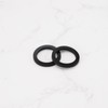 OTOTEC 20PCS Black Rubber Flat Washers 32mm OD 24mm ID