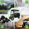 10L0L 2 Passenger Golf Cart Enclosure for Yamaha G14 G16