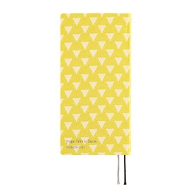 Hobonichi Techo 2025 Weeks [English/Tall and Slim Size/January Start/Planner] yuge fabric farm: Fish Scale Crest