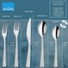 Amefa Livia Ronda 20-Piece Flatware Set
