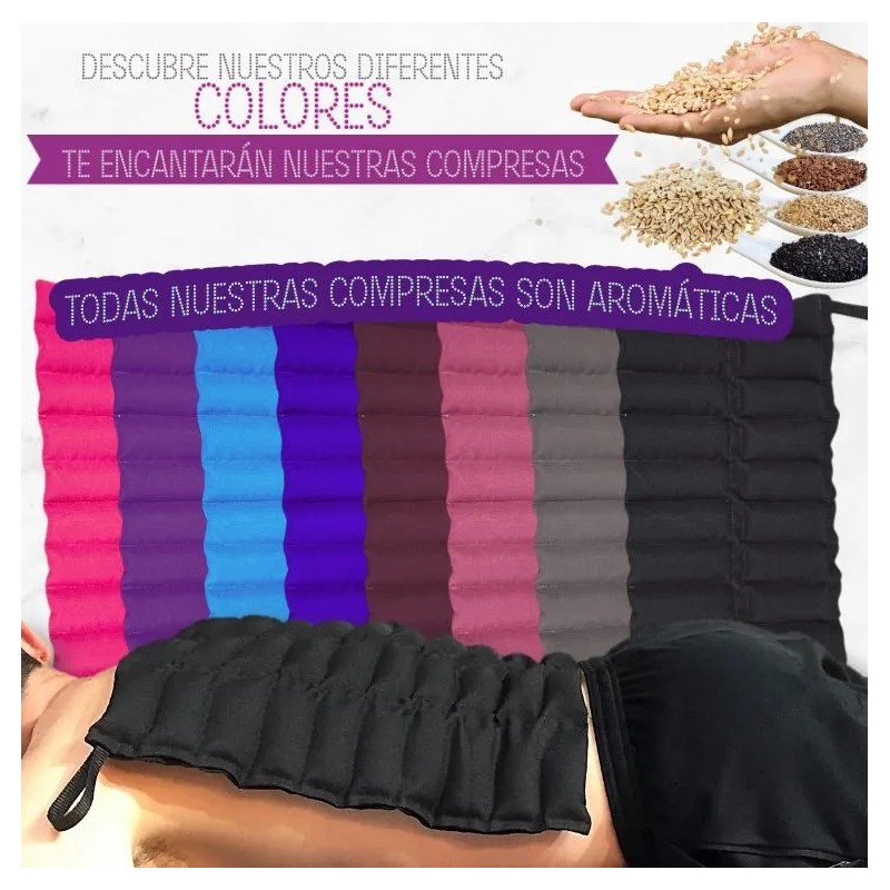 Kit 6 Compresas Semillas Con Esencias