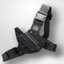 Kenai Chest Holster for a Glock - Black (Model - 26 Gen5, Left)