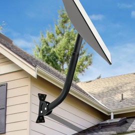 Allmaybe Adjustable Starlink Mounting Kit for Starlink Dishy Mast Starlink V2 Satellite Internet Installation Kit Accessories