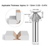 Arc Bending Router Bit, Stable Woodworking Milling Cutter, Multi Functional