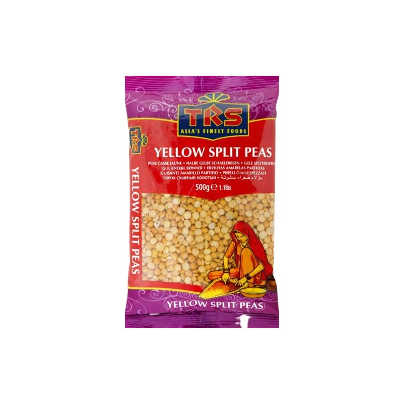 TRS Yellow Split Peas, 1 x 500 g